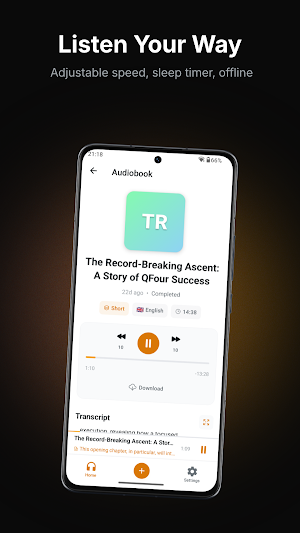 ListenDocs: PDF to Audiobook Screenshot 1