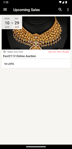 East2112 Auction Screenshot 0