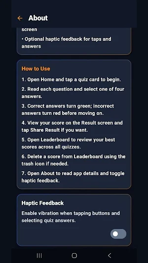 STS Gaming Quiz Screenshot 3