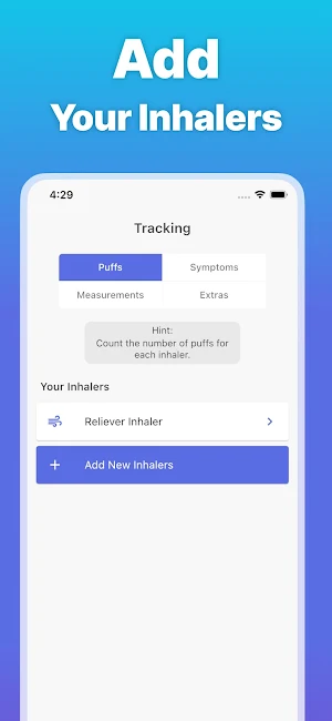 Asthma Tracker Screenshot 3