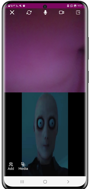 scary momo fake video call Screenshot 0