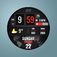 Tancha S54 Digital Watch Face