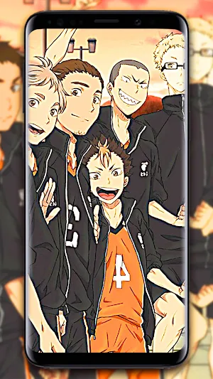 Haikyuu Volleyball Wallpaper Screenshot 2