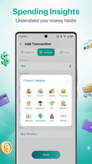 Money Wallet: Budget Tracker Screenshot 3