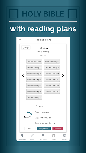Holy NIV Bible - offline app Screenshot 2