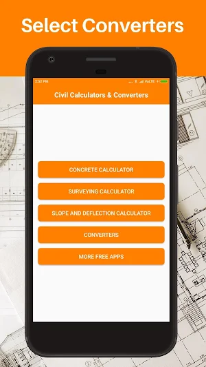 Civil Calculators & Converters Screenshot 1