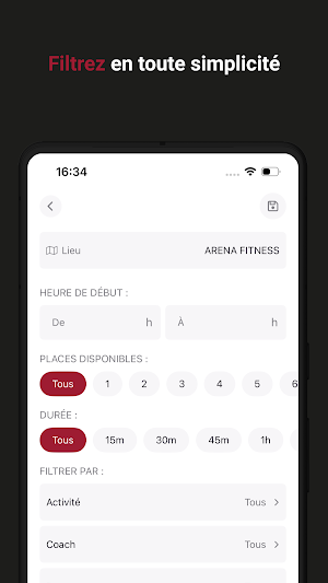ARENA FITNESS Screenshot 3