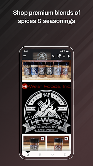 HiWestFoods Screenshot 1