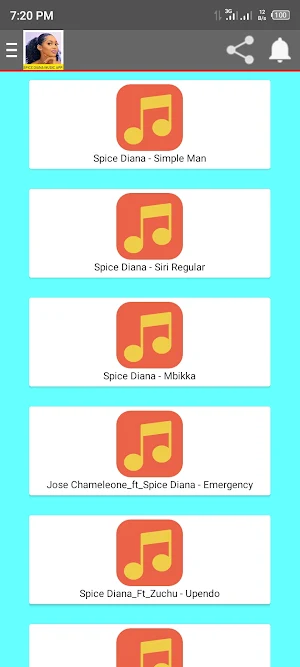 Spice Diana Songs Screenshot 1