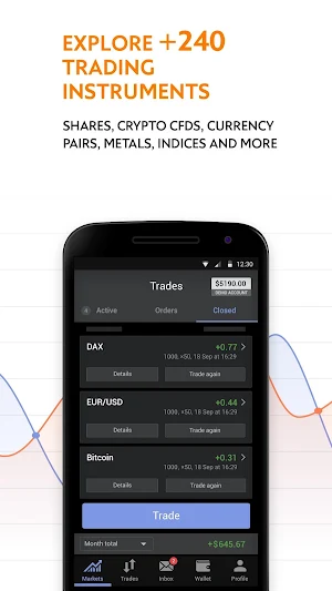 Libertex Online Trading app Screenshot 1