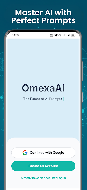 OmexaAI: AI Prompt Generator Screenshot 0