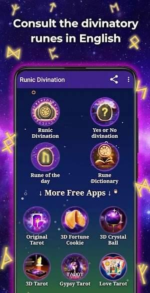 Runic Divination in English Screenshot 1