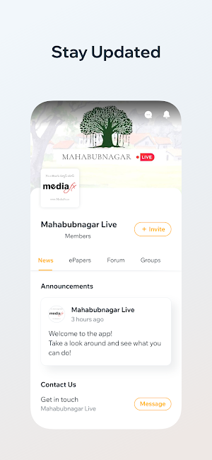 Mahabubnagar Live Screenshot 1