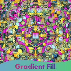 Color Fractal Shapes Mandala Screenshot 2