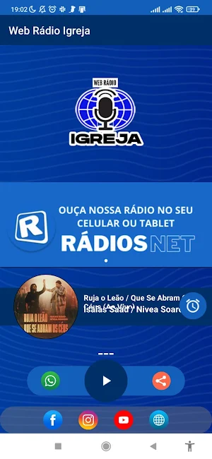 Web Rádio Igreja Screenshot 1