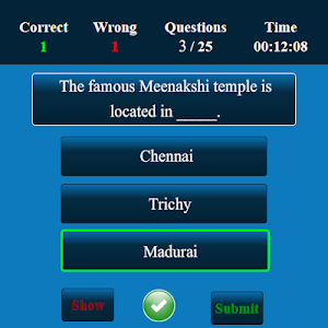 Indian Place MCQ Screenshot 3