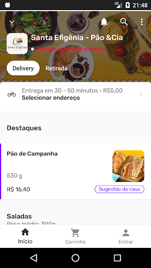 Santa Efigênia - Pão e Cia Screenshot 0