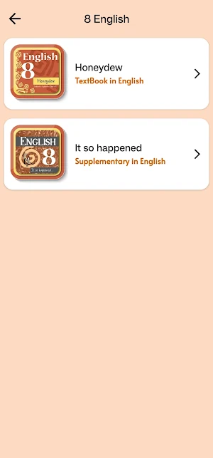 Class 8 English for 2023-24 Screenshot 1