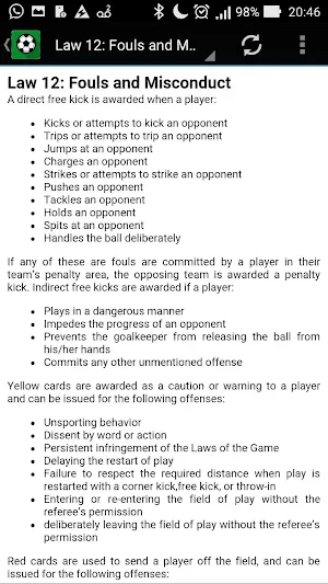 The 17 Laws of Soccer Screenshot 1