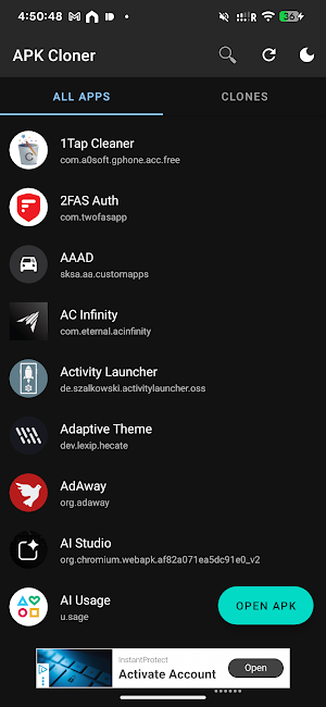 APK Cloner Screenshot 0