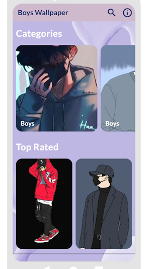 Boys Wallpaper Screenshot 0