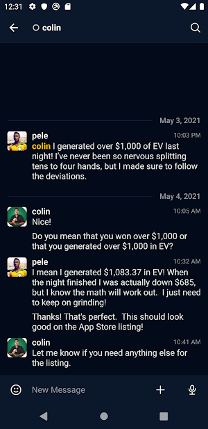 BJA Member Chat Screenshot 2