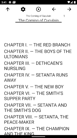 Book, The Coming of Cuculain Screenshot 0