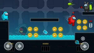 Crewmate Adventure: Animation Parkour Screenshot 0