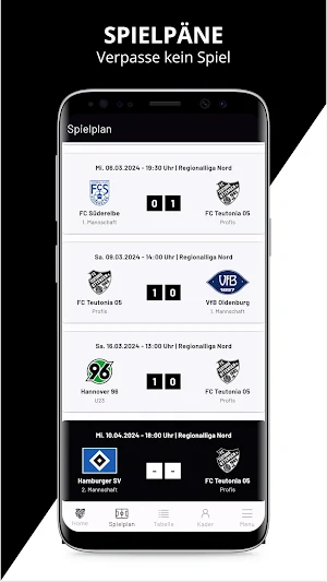 FC Teutonia 05 e.V. Ottensen Screenshot 2
