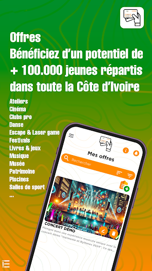 Business Pro Carte Jeunes CIV Screenshot 1