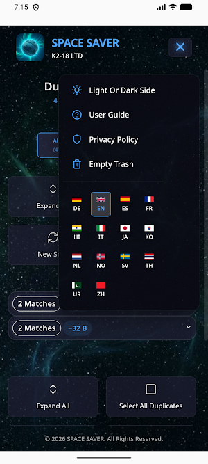 Space Saver Screenshot 2