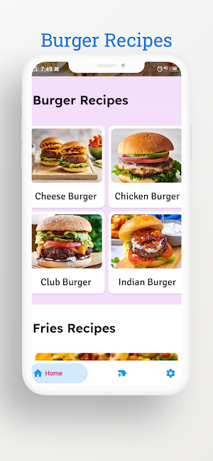 Fast Food Recipes Cookbook Screenshot 2
