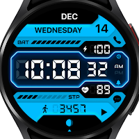 AZ247 Neon Watch Face