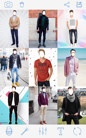 Man Hairstyles Photo Editor Screenshot 1