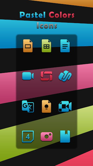 Pastel Colors Icons Screenshot 1