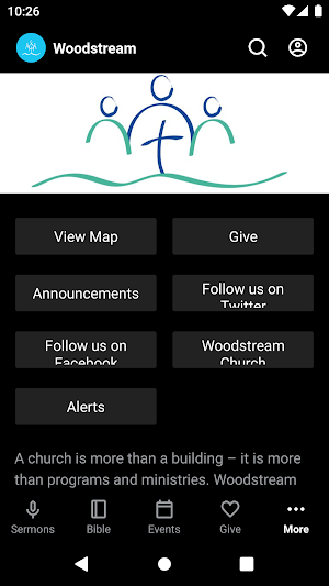 Woodstream Church Screenshot 3