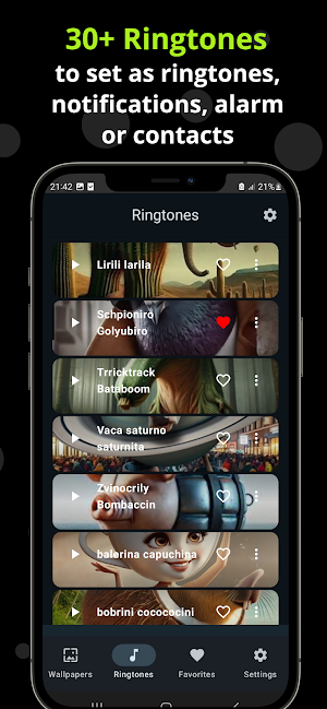 Brainrot ringtones & wallpaper Screenshot 1