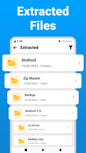 Zip Extractor - UnZIP, UnRAR Screenshot 2