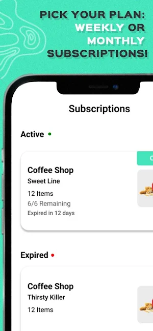 Beecele - Food Subscription Screenshot 2