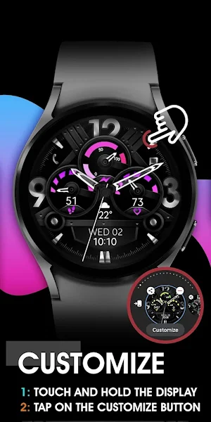 Dream 102 - Hybrid Watch Face Screenshot 3