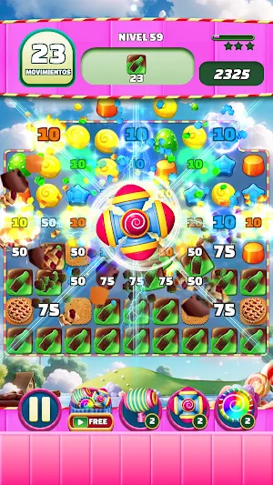 Sweet & Delicious World Puzzle Screenshot 2