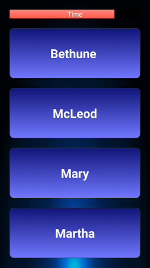 Black History People Name Game Screenshot 1