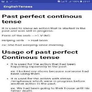 EnglishTense Screenshot 1