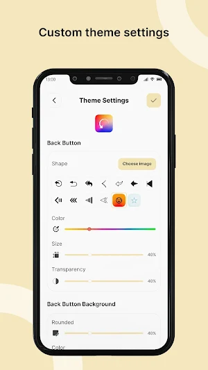 Back Button on Screen Screenshot 3