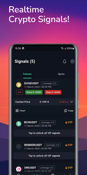 Whale Crypto Signals Screenshot 2
