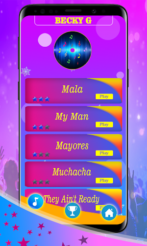 Becky G 🎹 piano tiles Screenshot 0