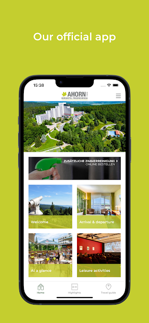 AHORN Hotels Screenshot 0