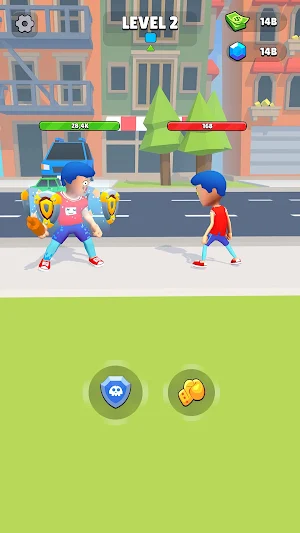 Lifting Hero: Merge Fighting Screenshot 1