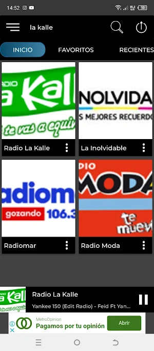 Radio la Kalle Peru Screenshot 1