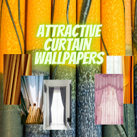 Attractive Curtain Wallpapers